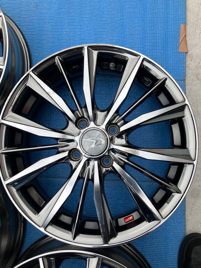 軽自動車用 中古アルミホイール４本セット WEDS LEONIS VX