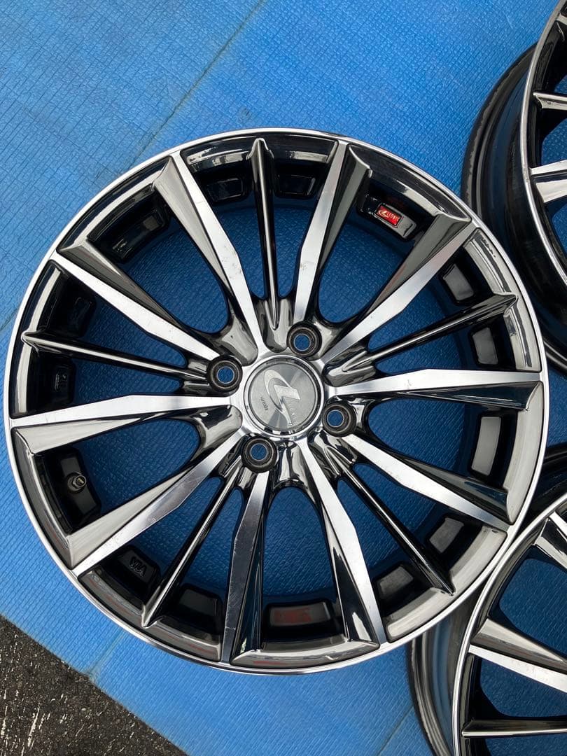 軽自動車用 中古アルミホイール４本セット WEDS LEONIS VX
