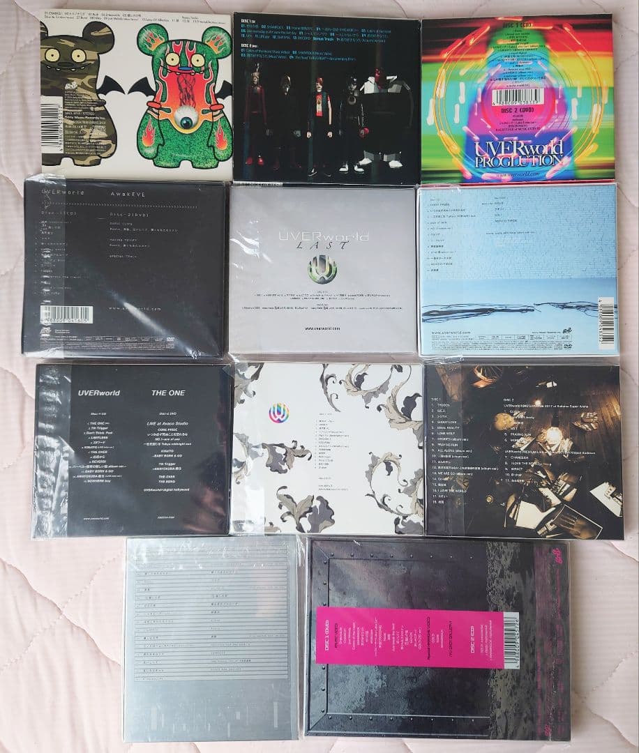 【UVERworld】CDアルバム+DVD まとめ売り