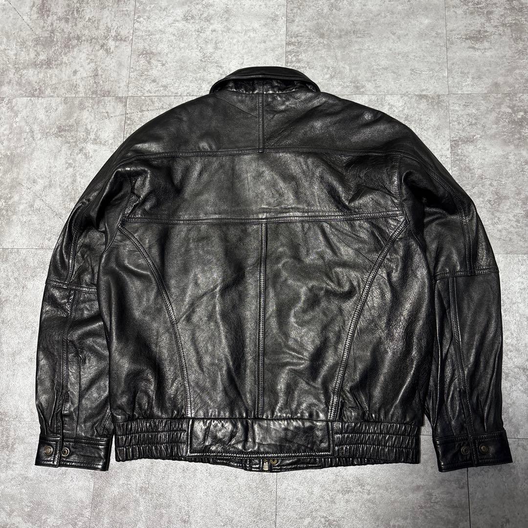 ジャケット・アウター 80s vtg short real leather flight jacket