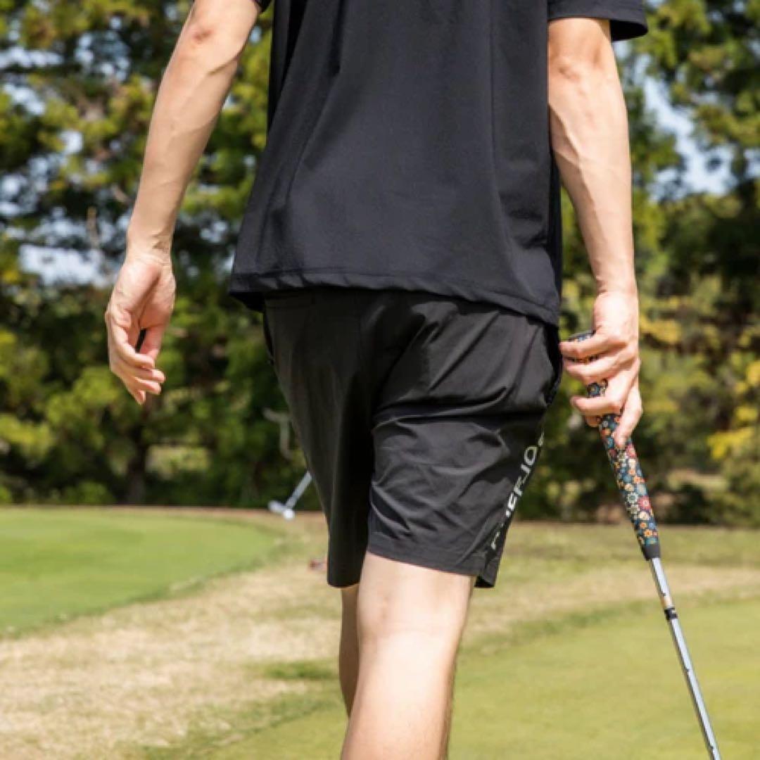 RUFFLOG モックネック　シャツと　ハーフパンツ　セットアップ　サイズXL