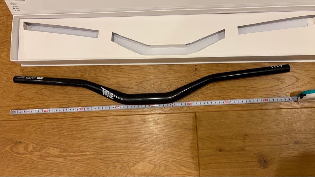 TITLE MTB AH1 ハンドルバー 31.8mm ライズ50mmブラック