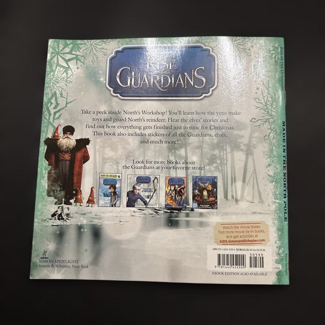 Rise of the Guardians ステッカー付き洋書絵本