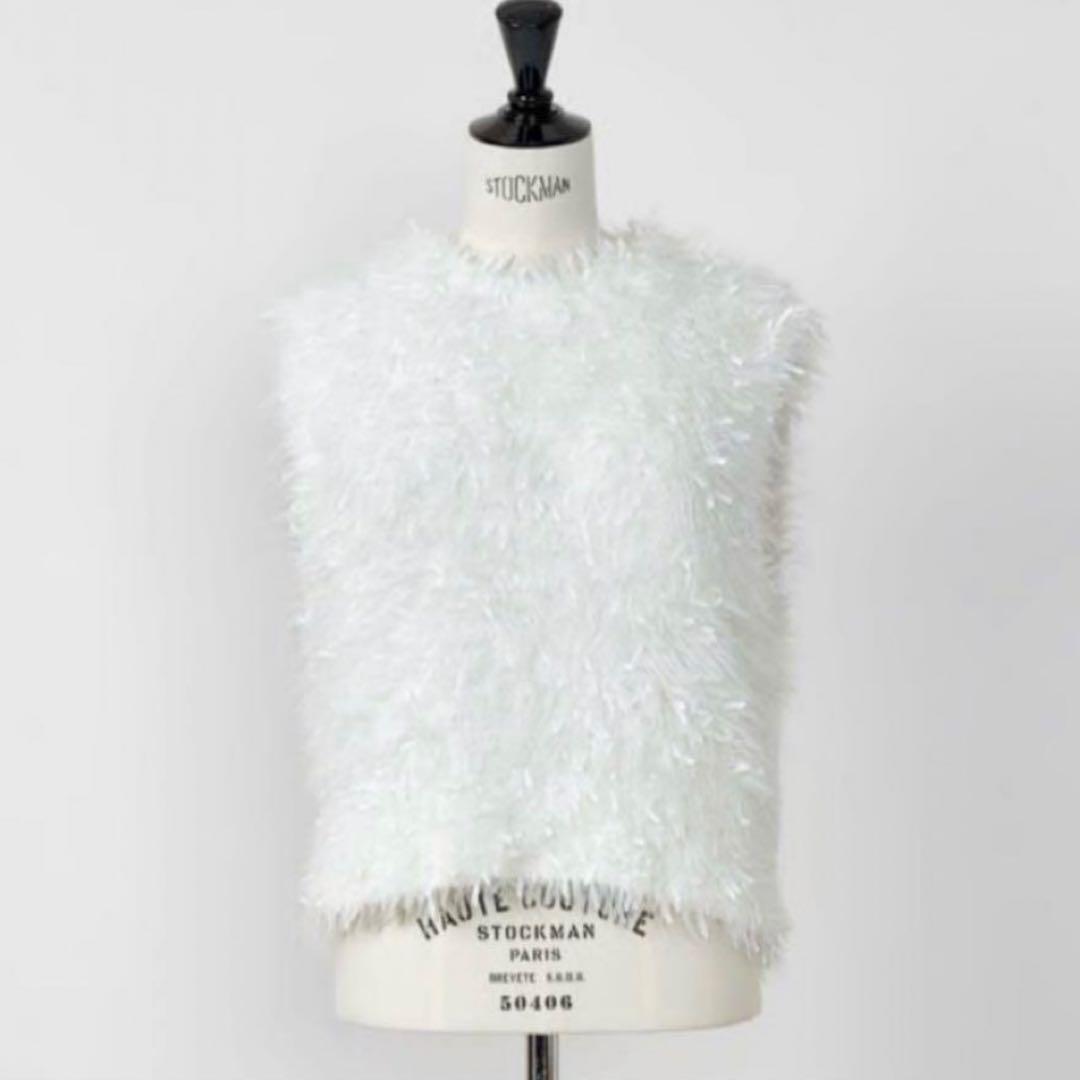 heve Tinker Knit white ホワイト