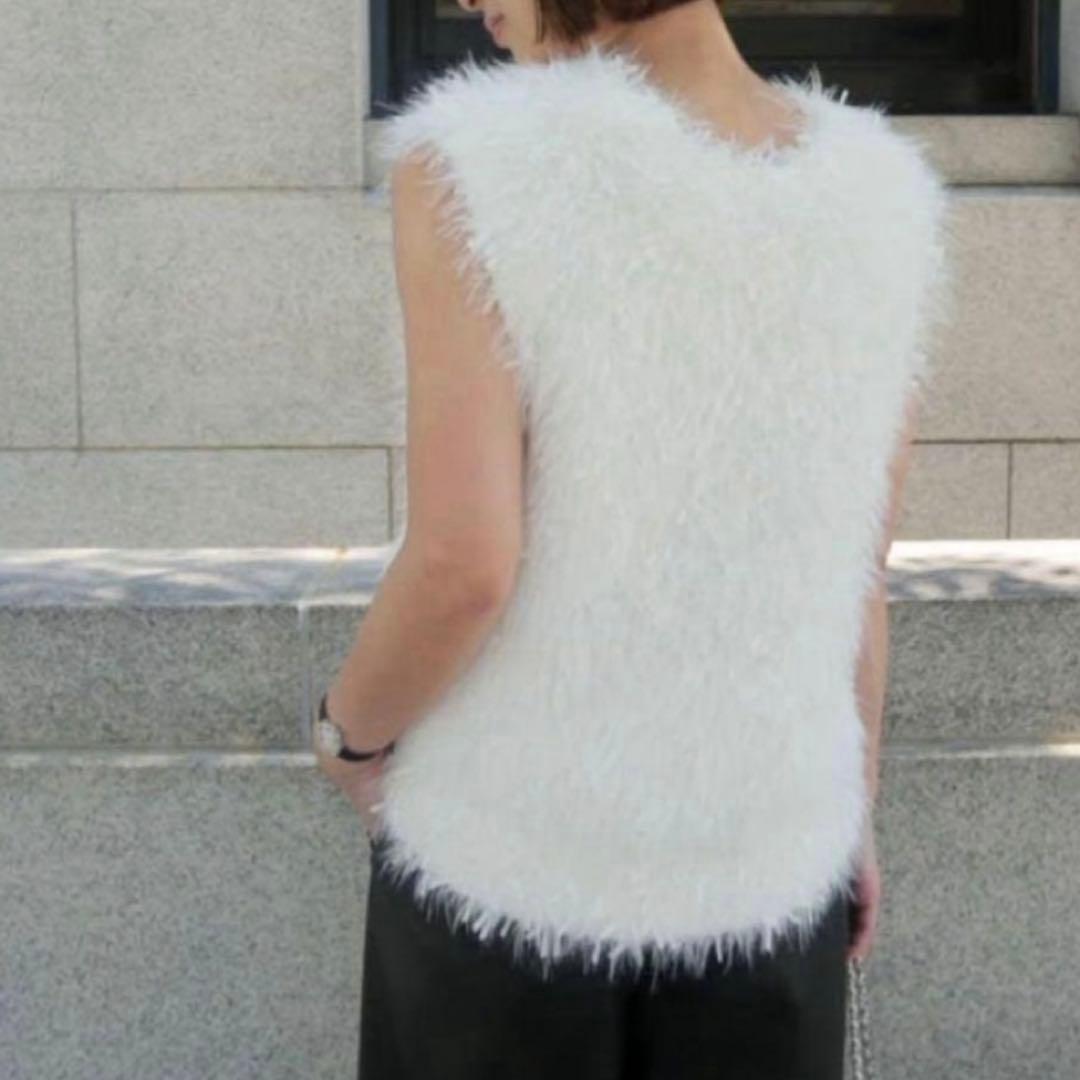 heve Tinker Knit white ホワイト