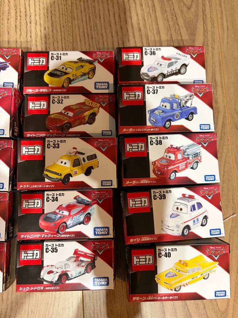 【新品未開封】カーズ トミカ38台セット