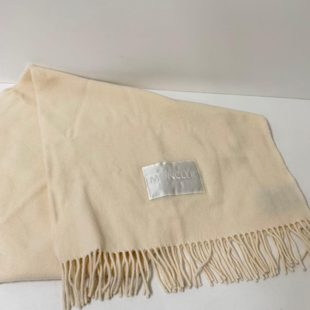 MONCLER モンクレール スカーフ 3C00016 595MA ロゴラベル