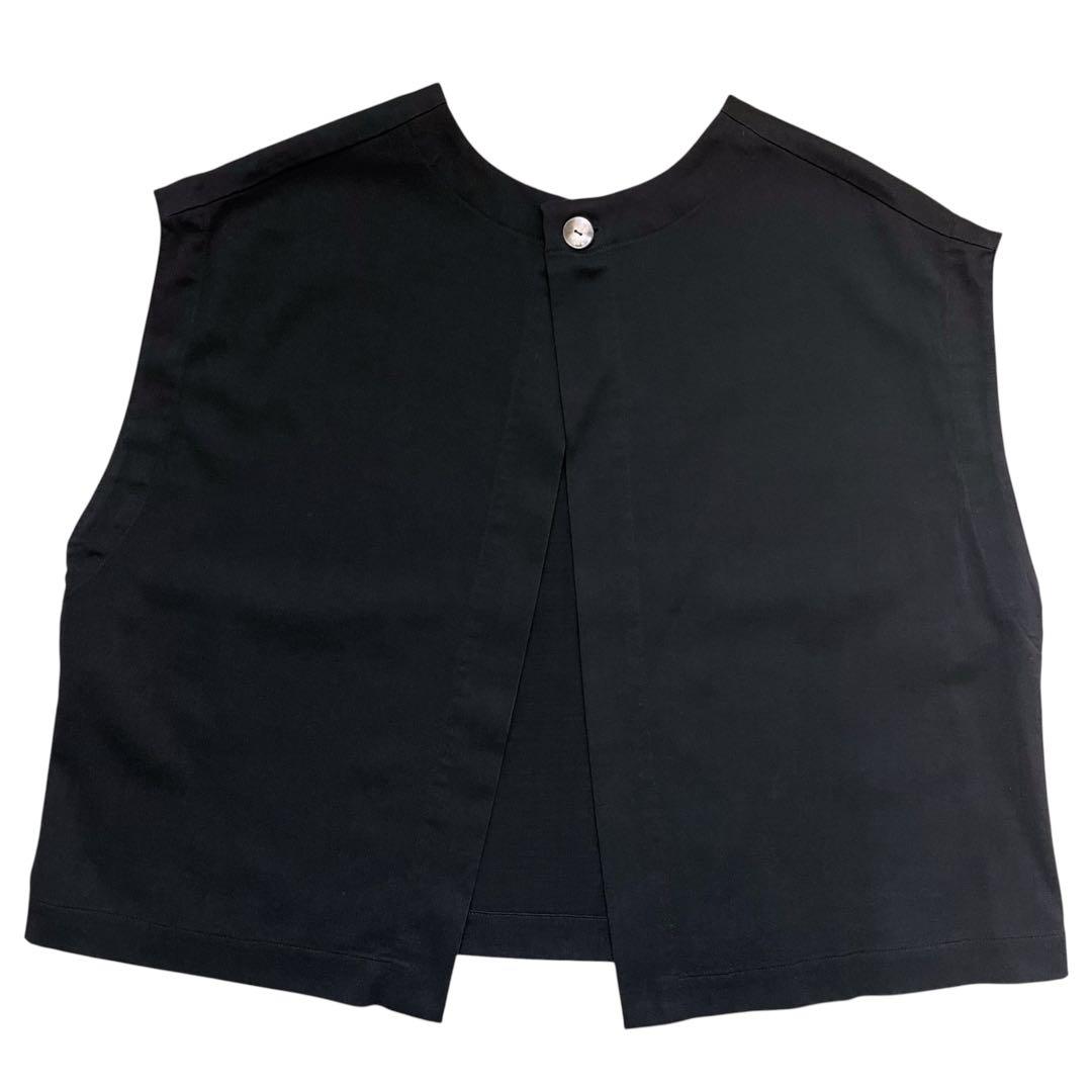 BEARDSLEY ビアズリー ショートベスト 前後 2way 黒【未使用品】