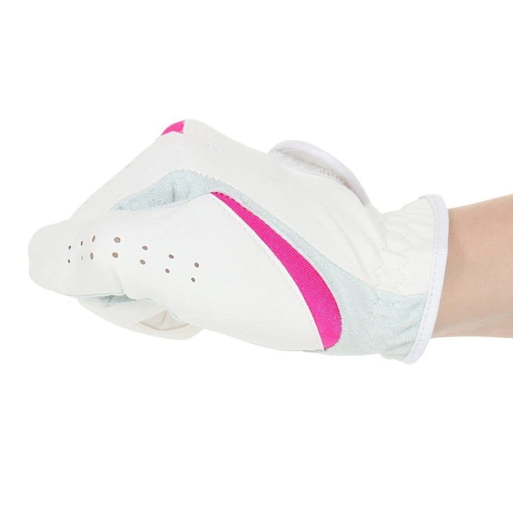SEVGOLF2色組 サイズ18 両手用合皮グローブ SEVG-GL004LW