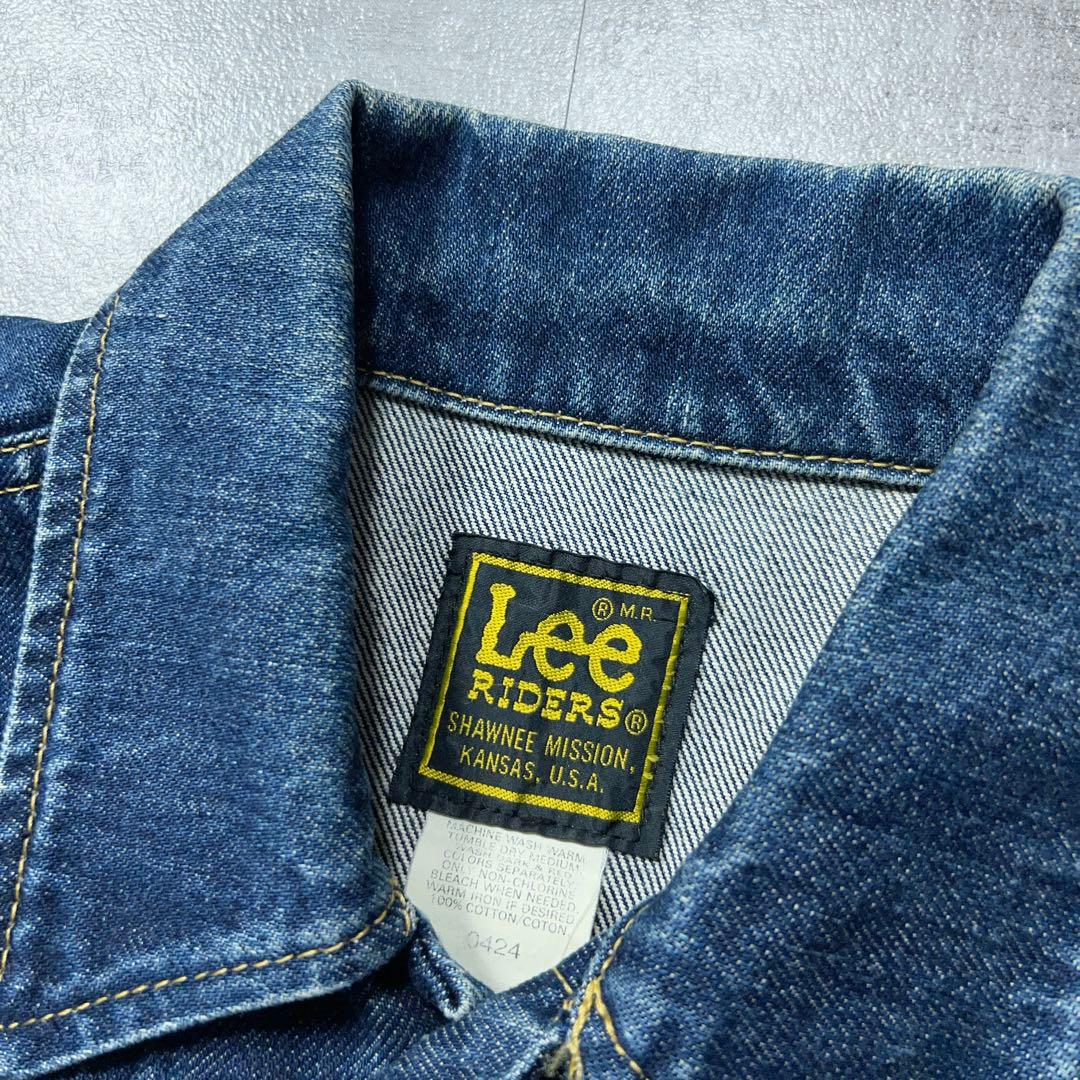 Lee RIDERS ライダース デニムジャケット M 0424 日本製 90s