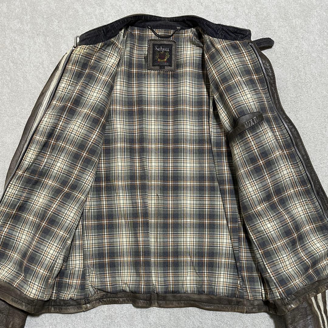 専用★L✨クラシックレーサー　Schott ショット　ライダース　牛革　レザー