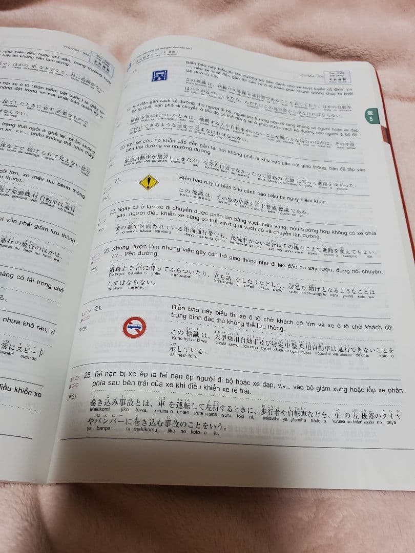 【ベトナム語版】運転免許 学科教本＆問題集（仮免・本免対応）