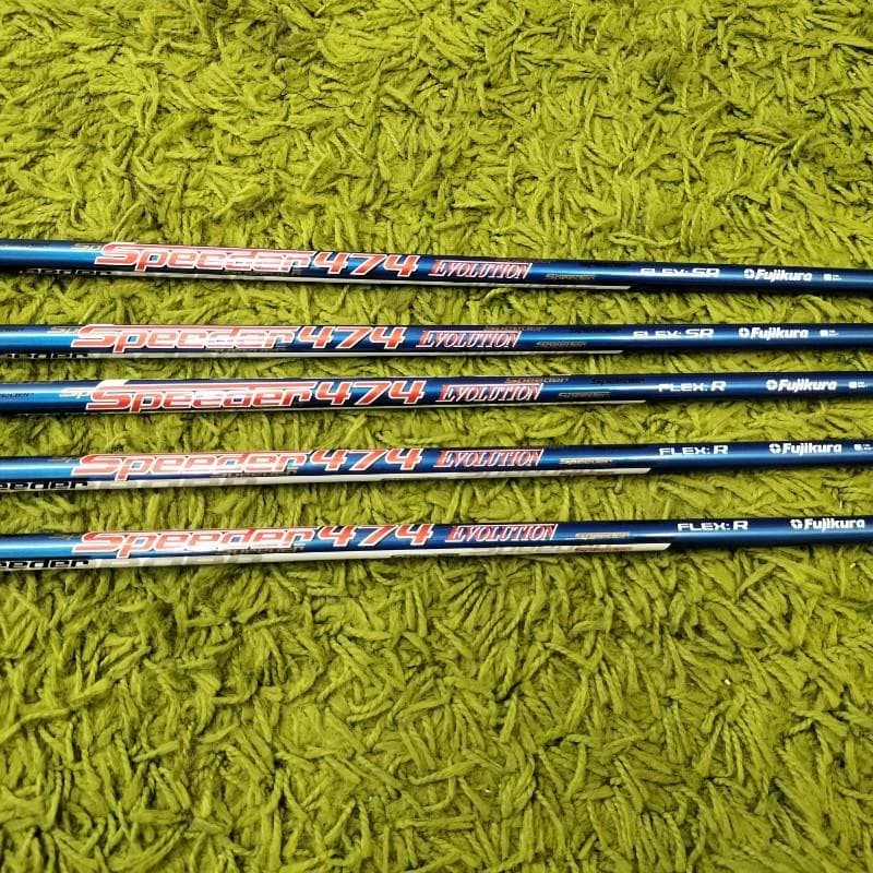 現状品 フジクラ Speeder 474 EVOLUTION 5本セット