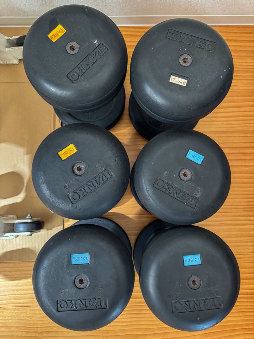 Cybex ベンチプレス台　IVANKO ダンベル セット