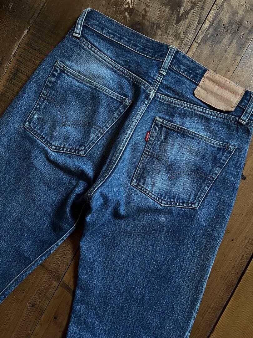 茶*ー様 60s levi's 501 BIGE ビッグE 足長R 希少ズレカン
