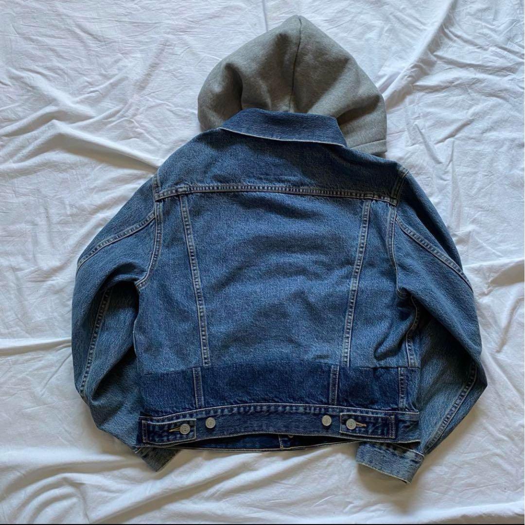 Vetements Levi’s 　再構築　フード付　デニムジャケット