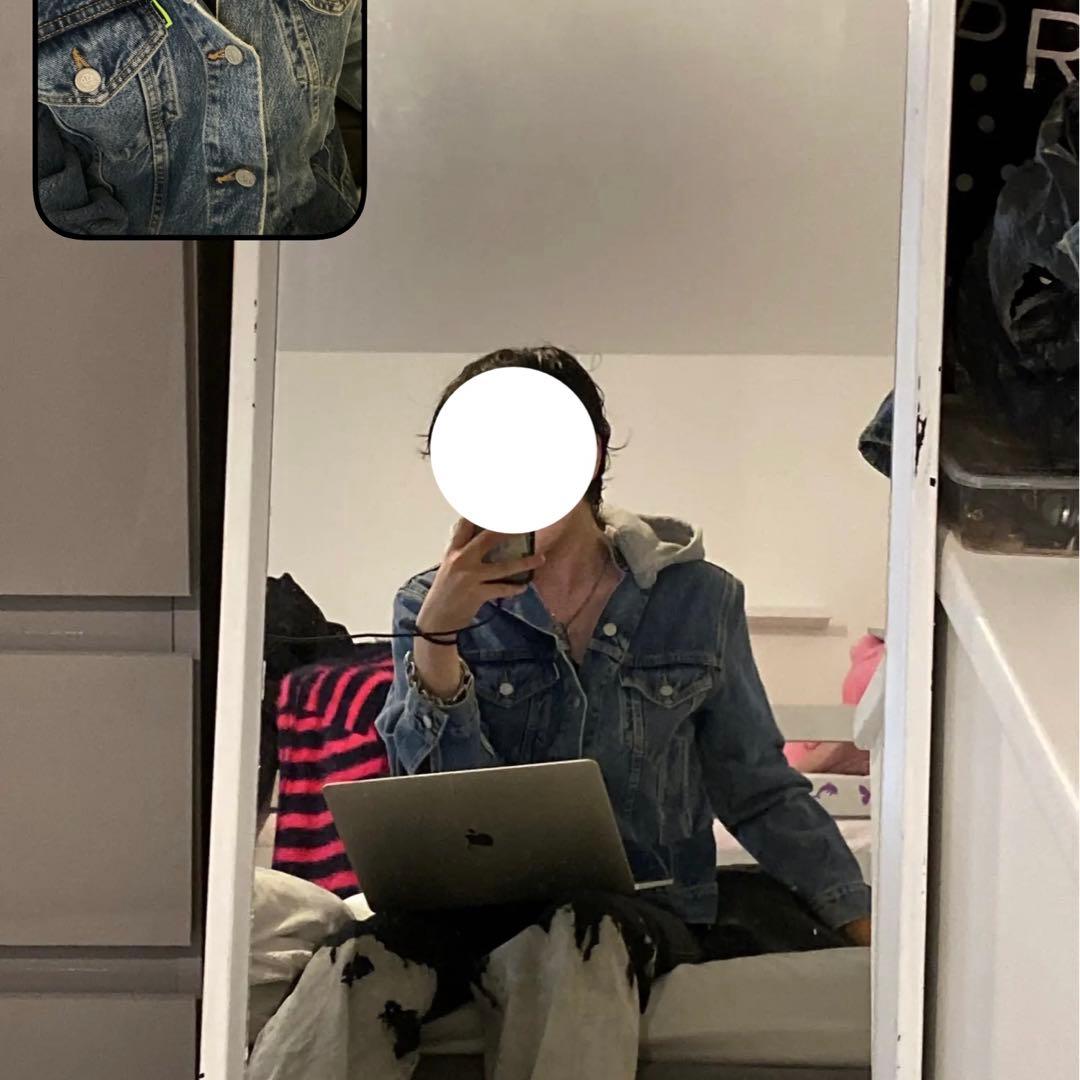 Vetements Levi’s 　再構築　フード付　デニムジャケット