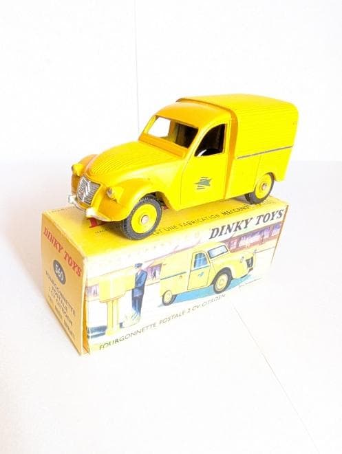 仏Dinky ビンテージ　シトロエン2 CV 郵便車　オリジナルNo:560