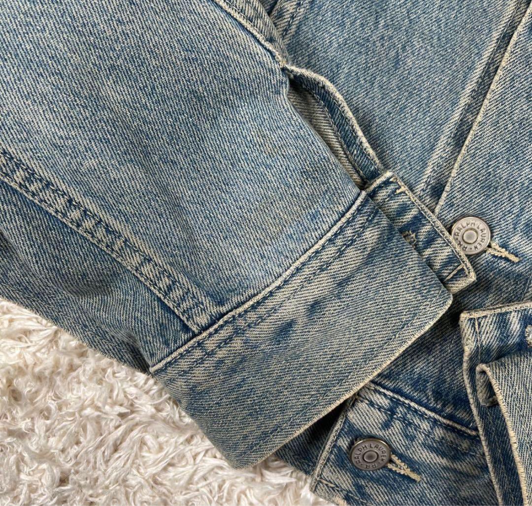 レア 90’s RRL ダブルアールエル デニムジャケット 三ツ星 USA製 S