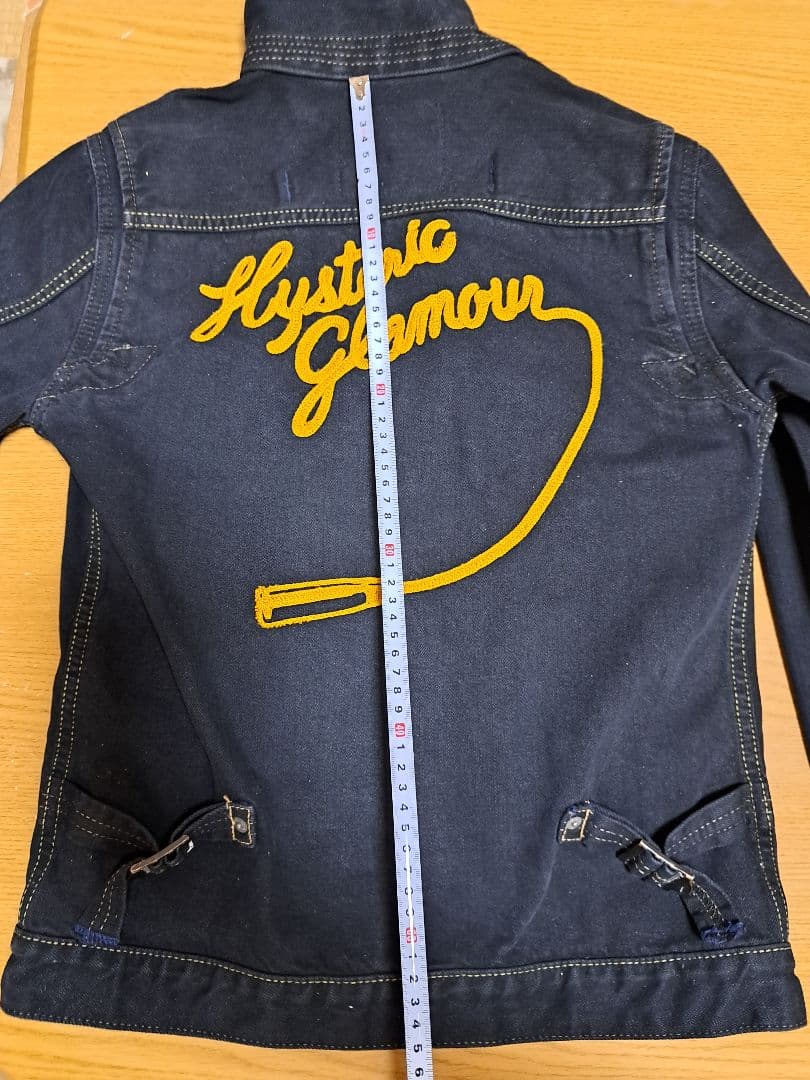 HYSTERIC GLAMOUR ダークブルー デニムジャケット