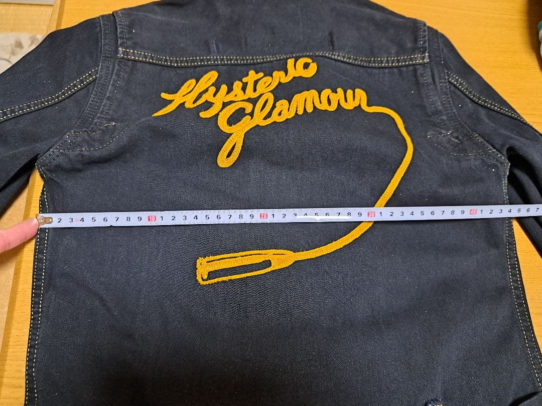 HYSTERIC GLAMOUR ダークブルー デニムジャケット
