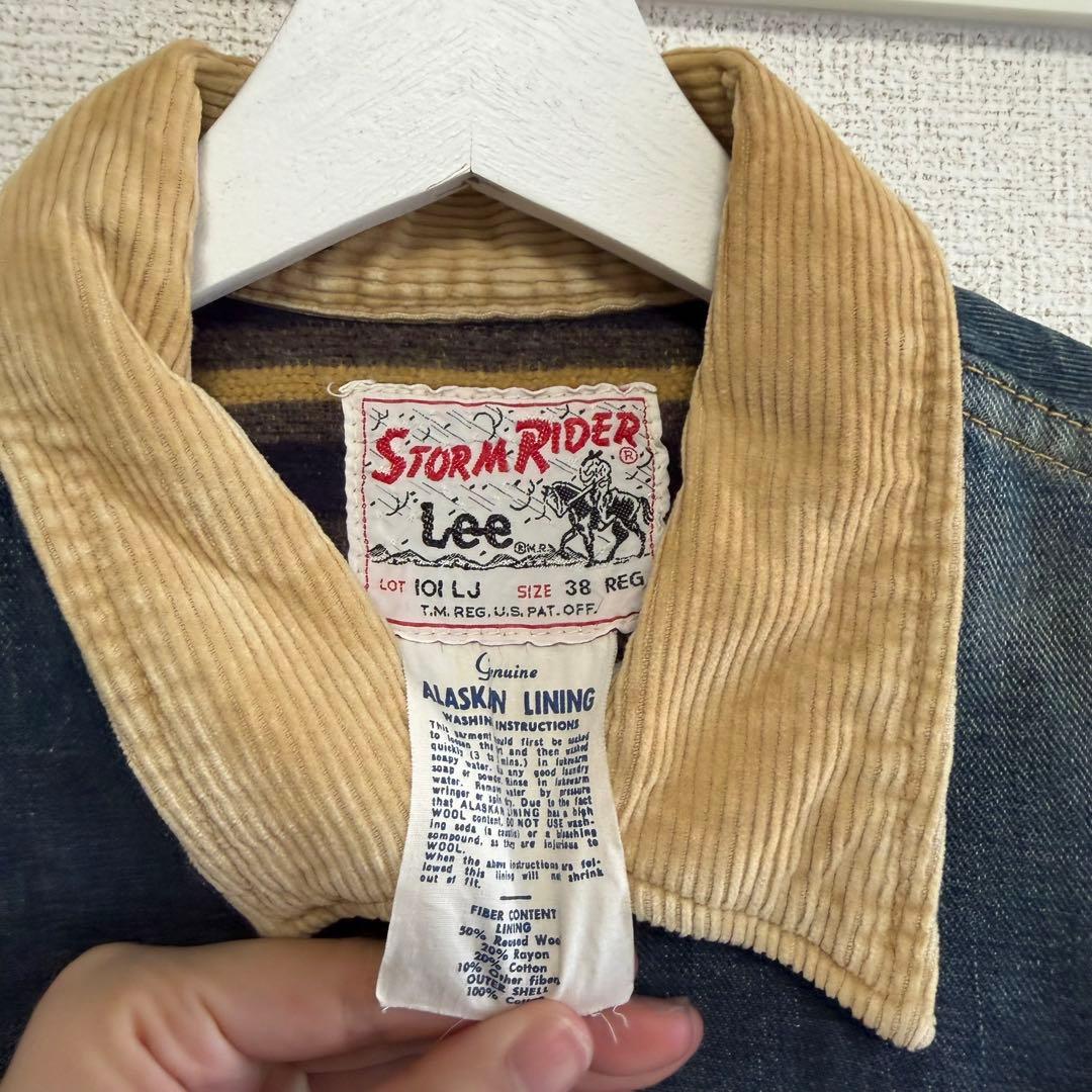Lee 101-LJ 60's復刻 STORM RIDER 38