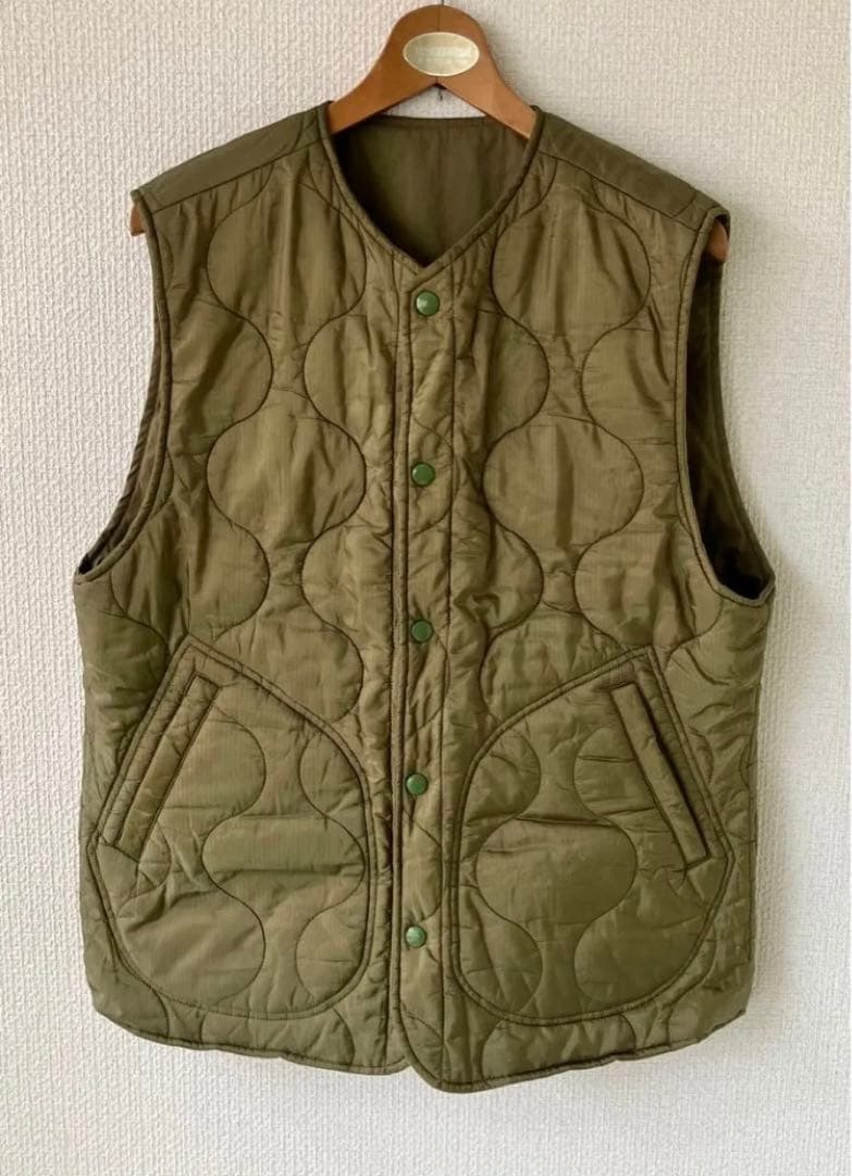 タグ有　スタンダードカリフォルニア Reversible Army Vest