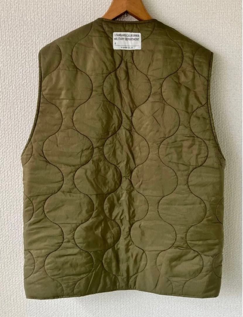 タグ有　スタンダードカリフォルニア Reversible Army Vest