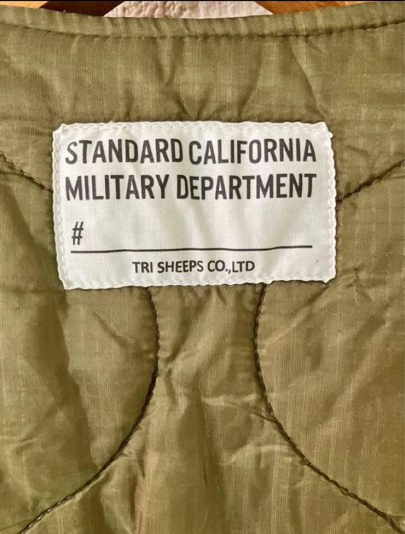 タグ有　スタンダードカリフォルニア Reversible Army Vest