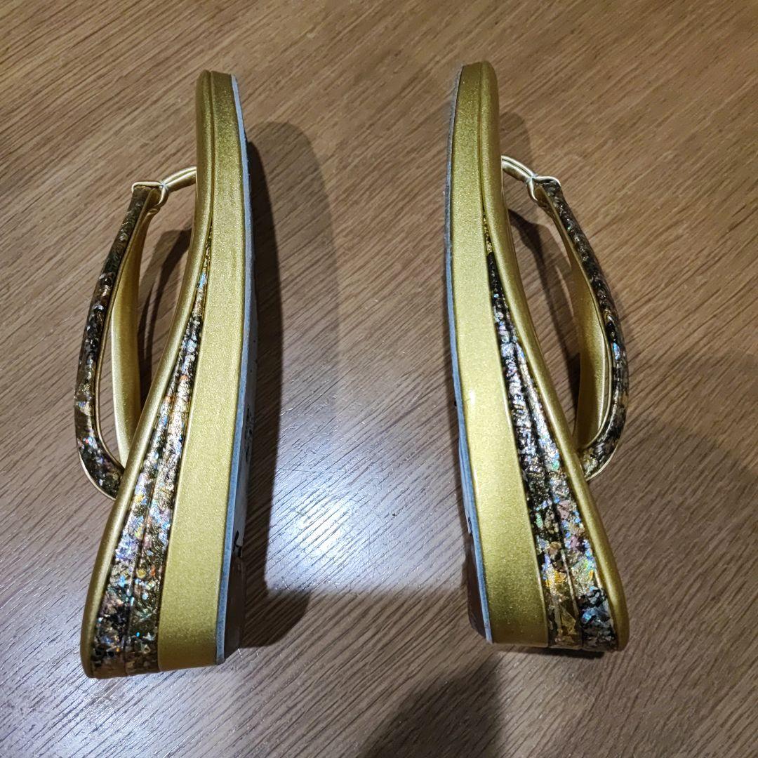 金鷲のバッグと草履のセット