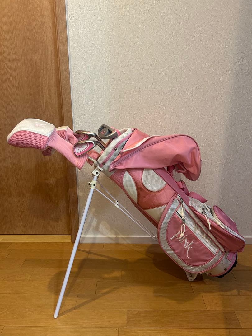 PINK ジュニア ゴルフクラブセット