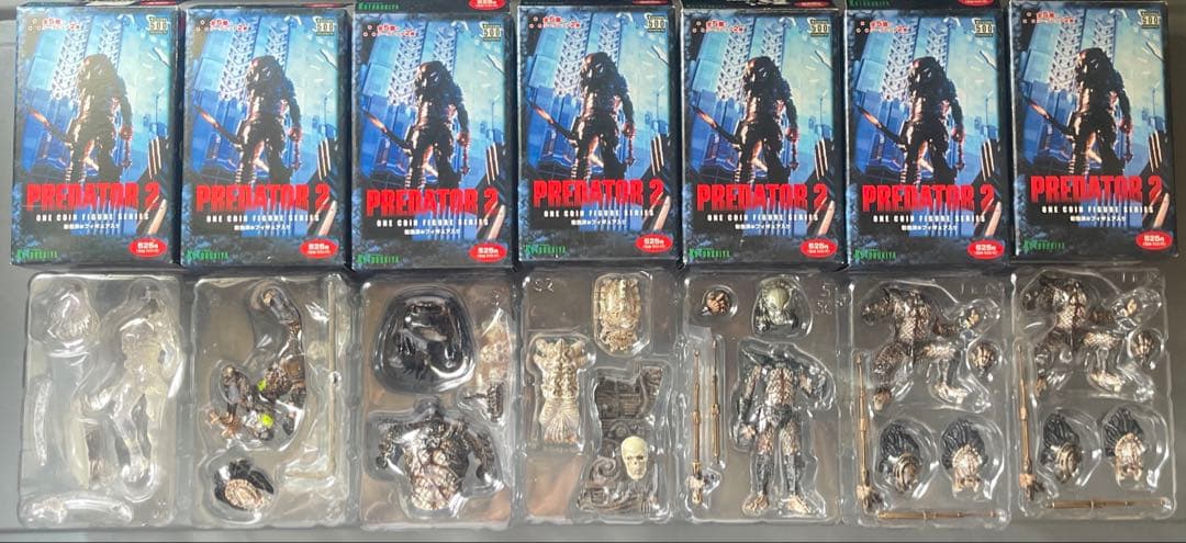 ワンフィギュアシリーズ プレデター2 シークレット有+ホットトイズ4箱