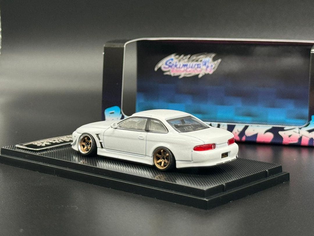 1/64 改 トヨタソアラー VERTEX ドリフト風 TE37 関村