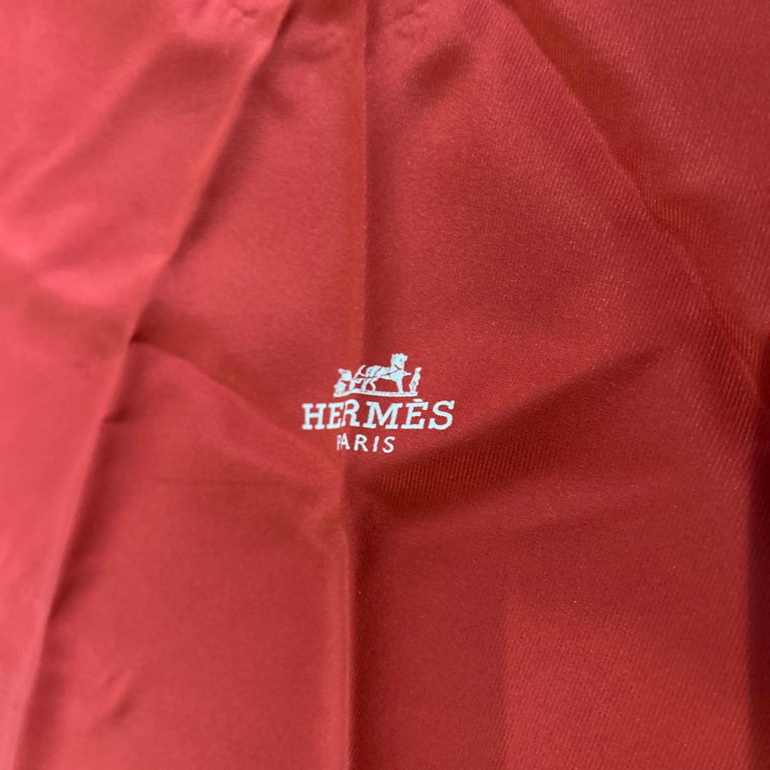 エルメス　HERMES シルク ロザンジュ　スカーフ 　箱付き 美品　大きめ