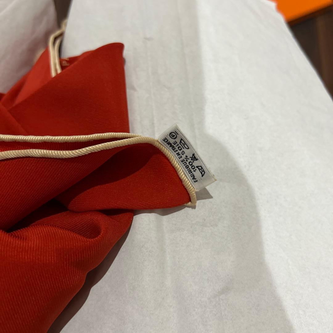 エルメス　HERMES シルク ロザンジュ　スカーフ 　箱付き 美品　大きめ