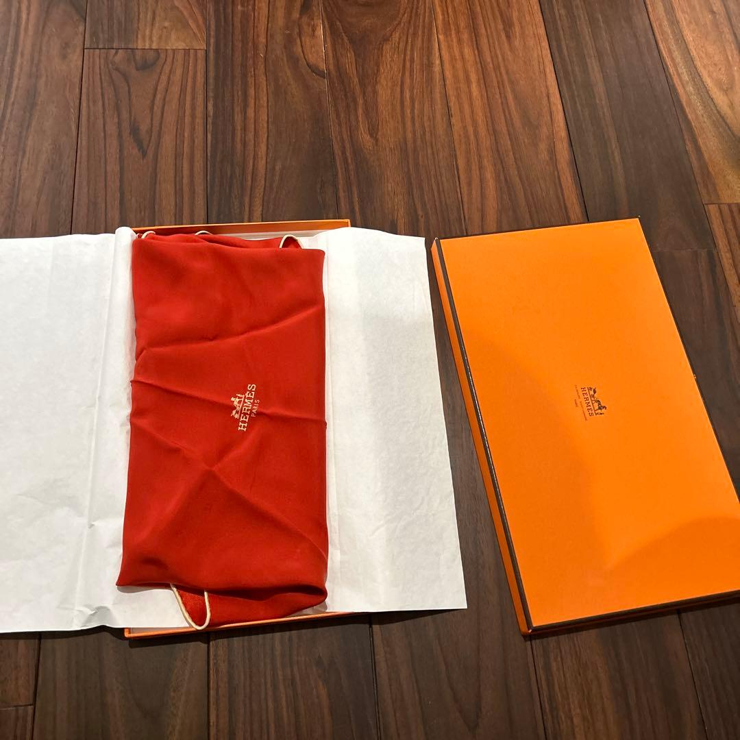 エルメス　HERMES シルク ロザンジュ　スカーフ 　箱付き 美品　大きめ