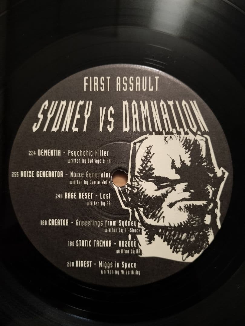 Various – Sydney vs Damnation 希少12\" ガバ