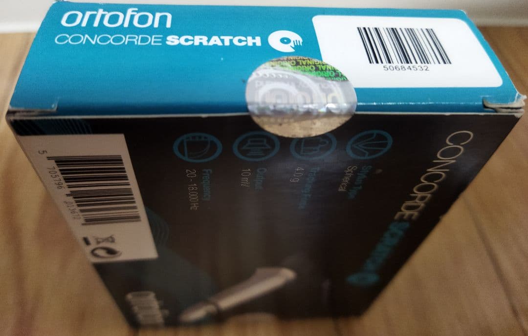 ortofon CONCORD SCRATCH MKⅡ オルトフォン