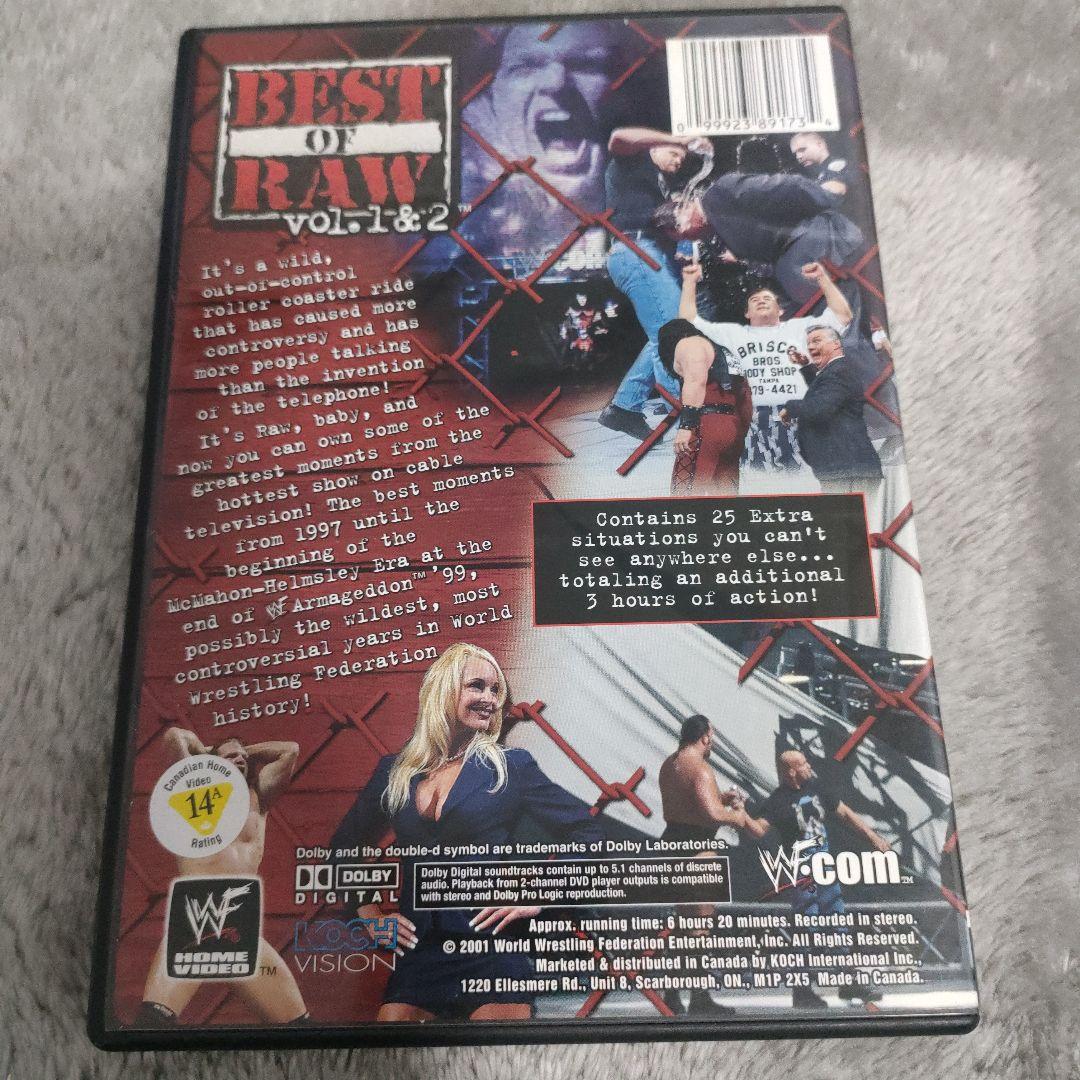 BEST OF RAW vol.1&2 2ディスクセット WWF WWE