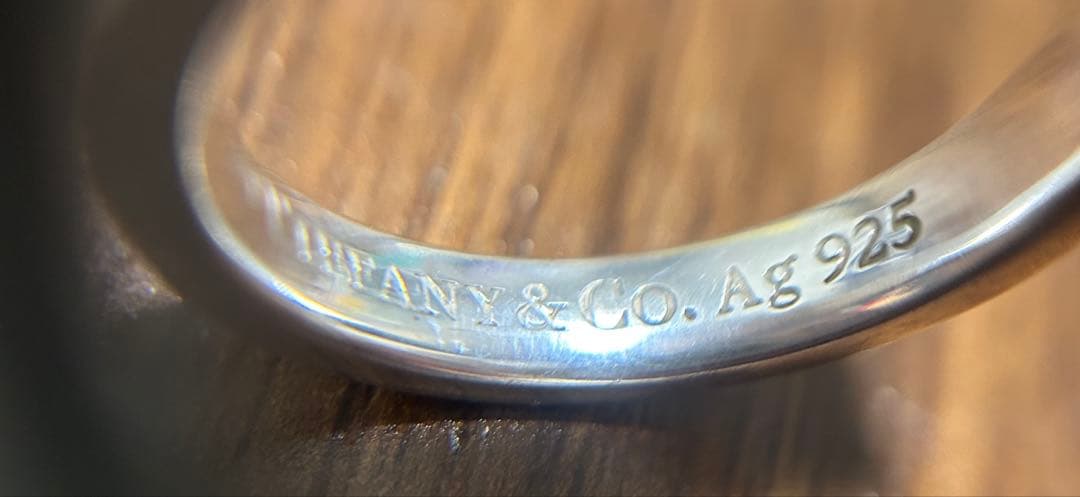 ティファニー TIFFANY ナローリング 1837 925