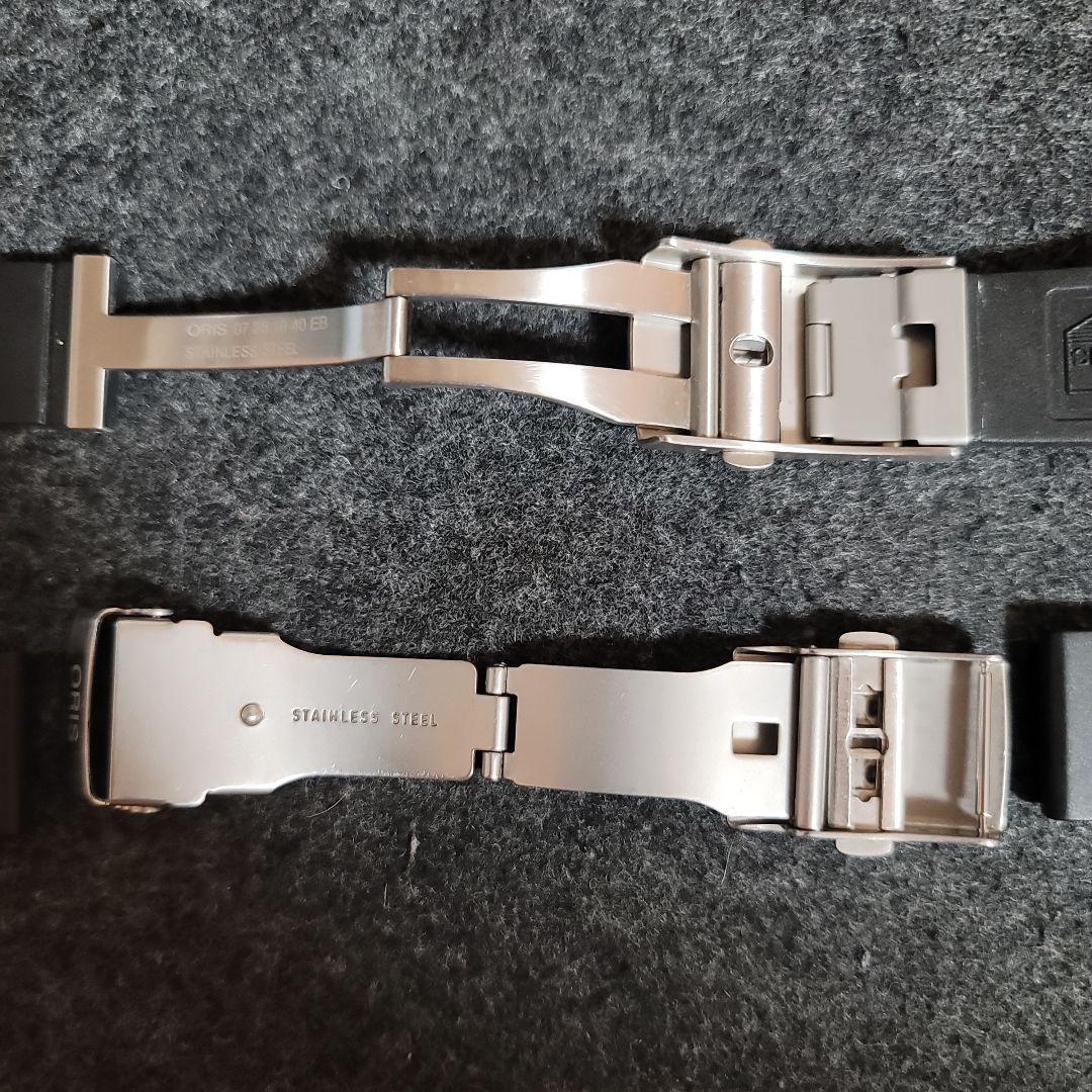 ORIS ラバーベルト 黒　未使用　オマケ付き