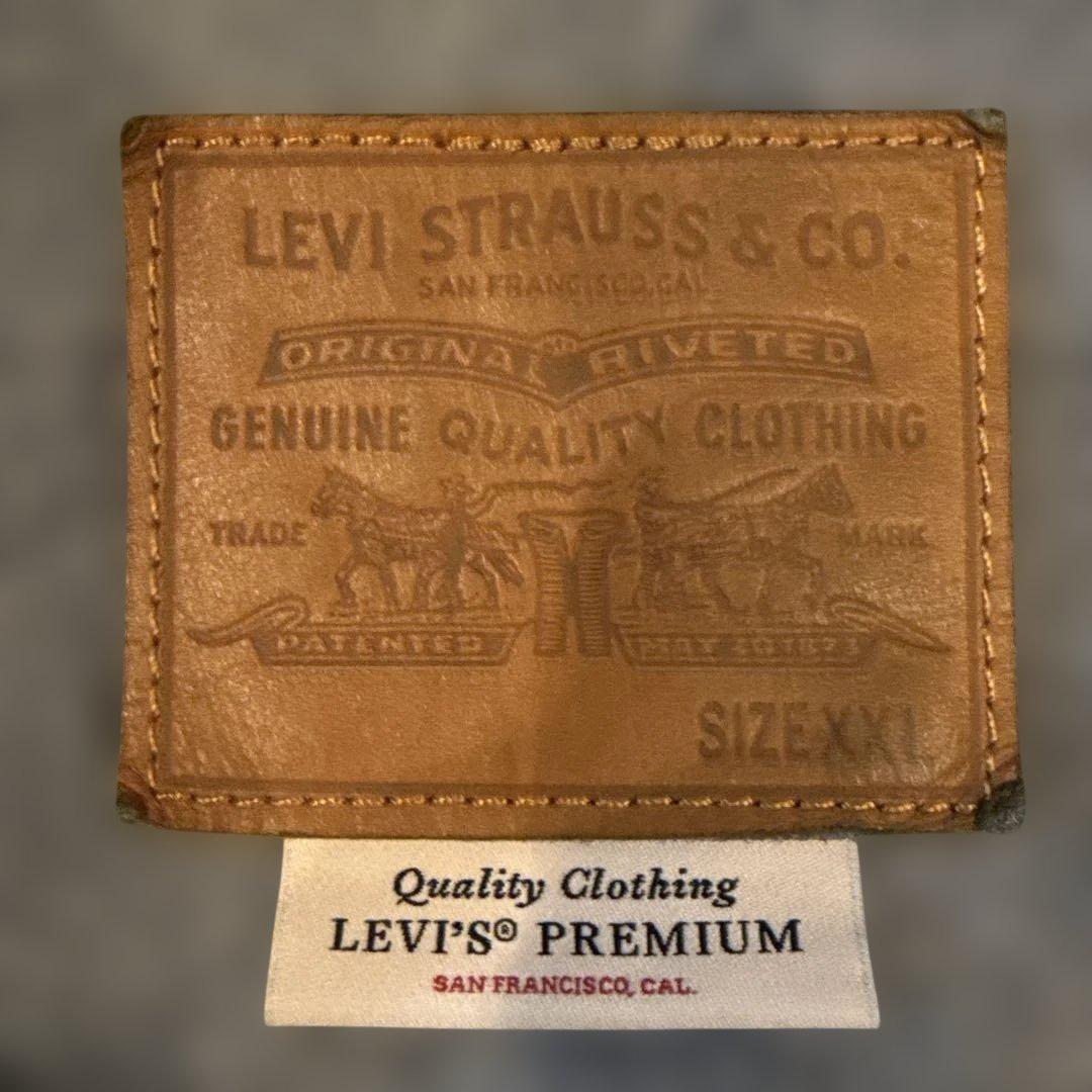 Levi's デニムジャケット XXL インディゴ