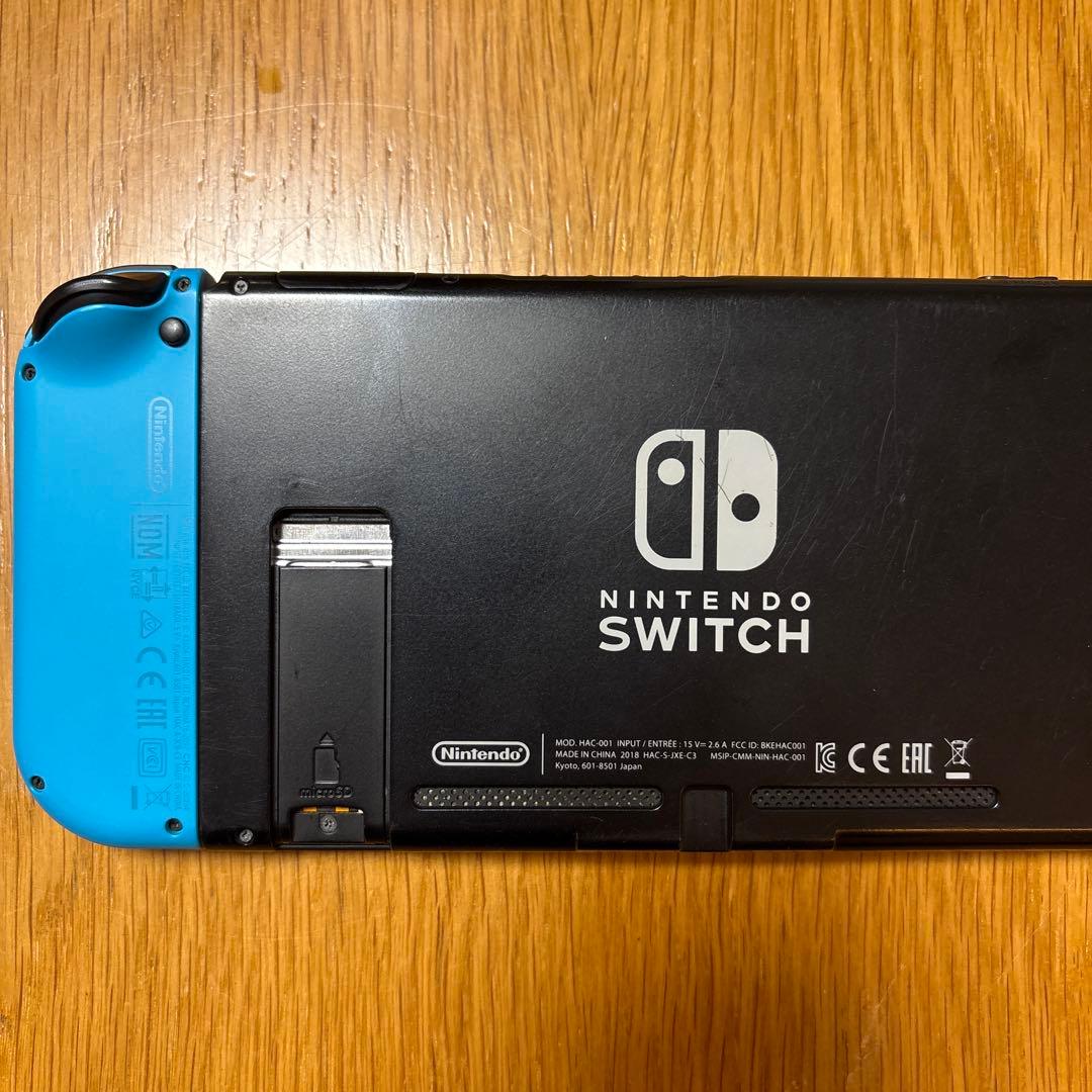 Nintendo Switch ネオンレッド・ネオンブルー 本体　付属品付き