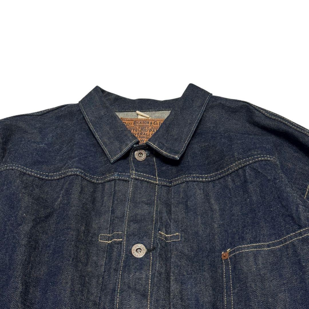 BUZZ RICKSONS デニムジャケット 大戦モデル　濃紺　041 46濃紺