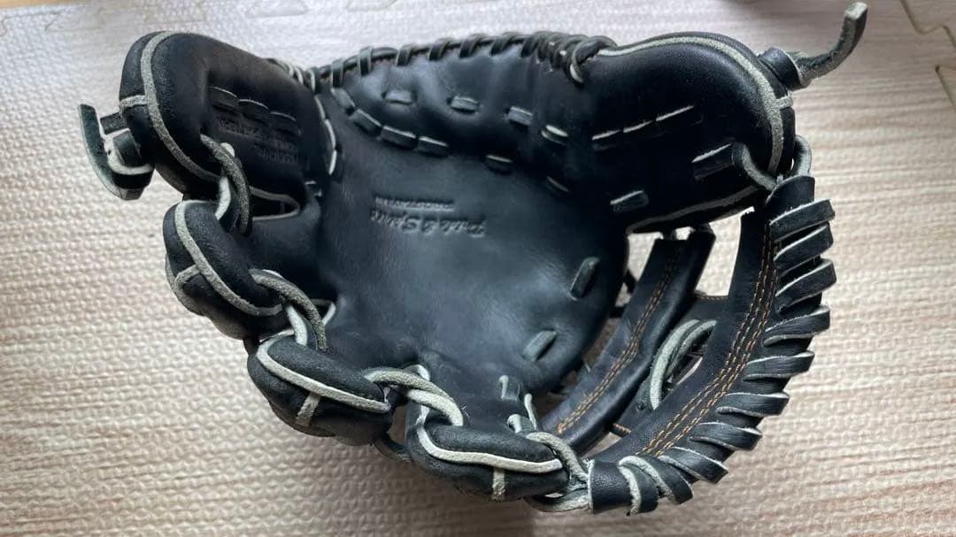 ZETT プロステイタス 今宮モデル 少年軟式 右投げ ブラック M 型付け済み