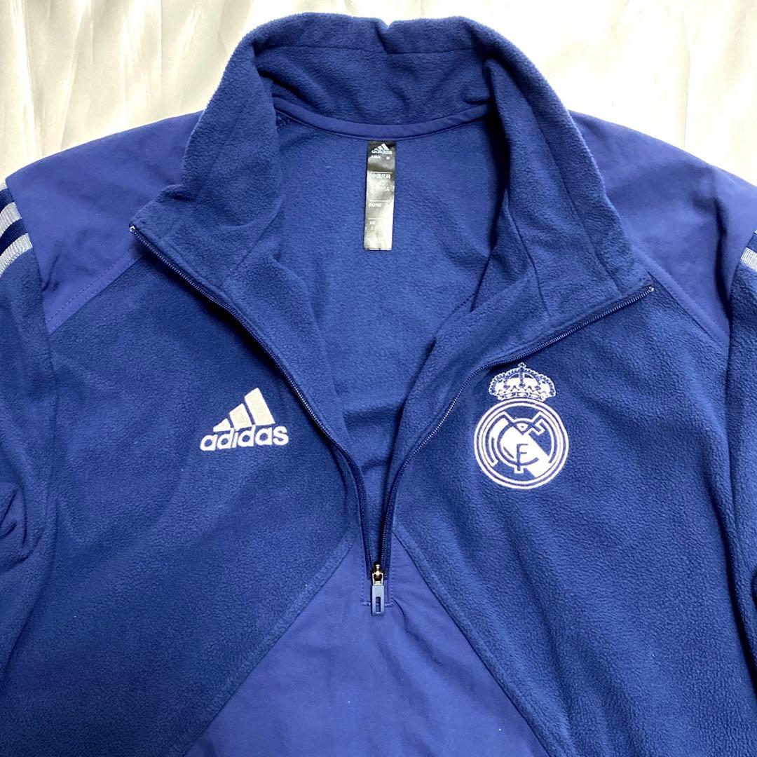 adidas レアルマドリード 20/21 フリース 長袖 トレーニングトップS