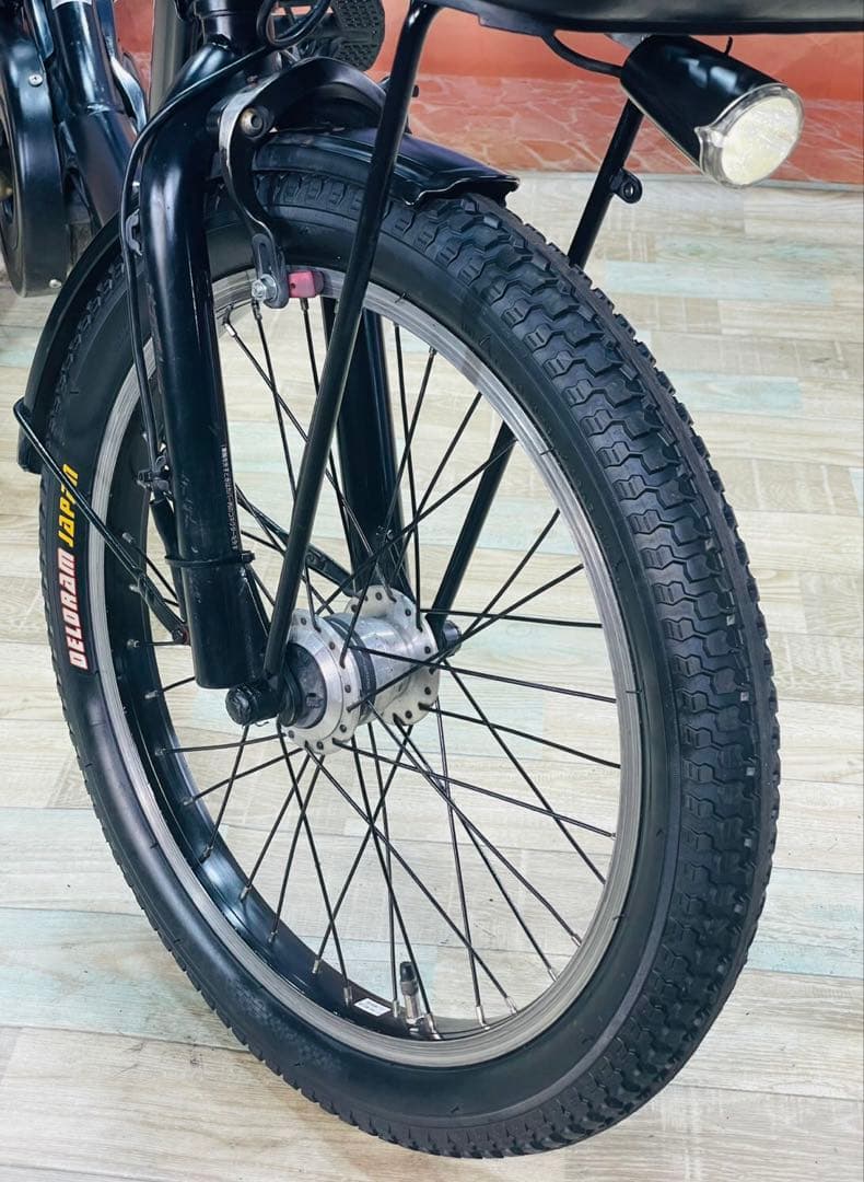ギュットアニーズ⭐️13AH！パナソニック子供乗せ 電動アシスト自転車Y3604