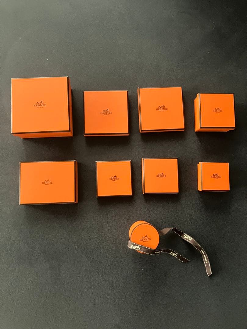 【美品19個セット】Hermes エルメス オレンジボックス 空箱