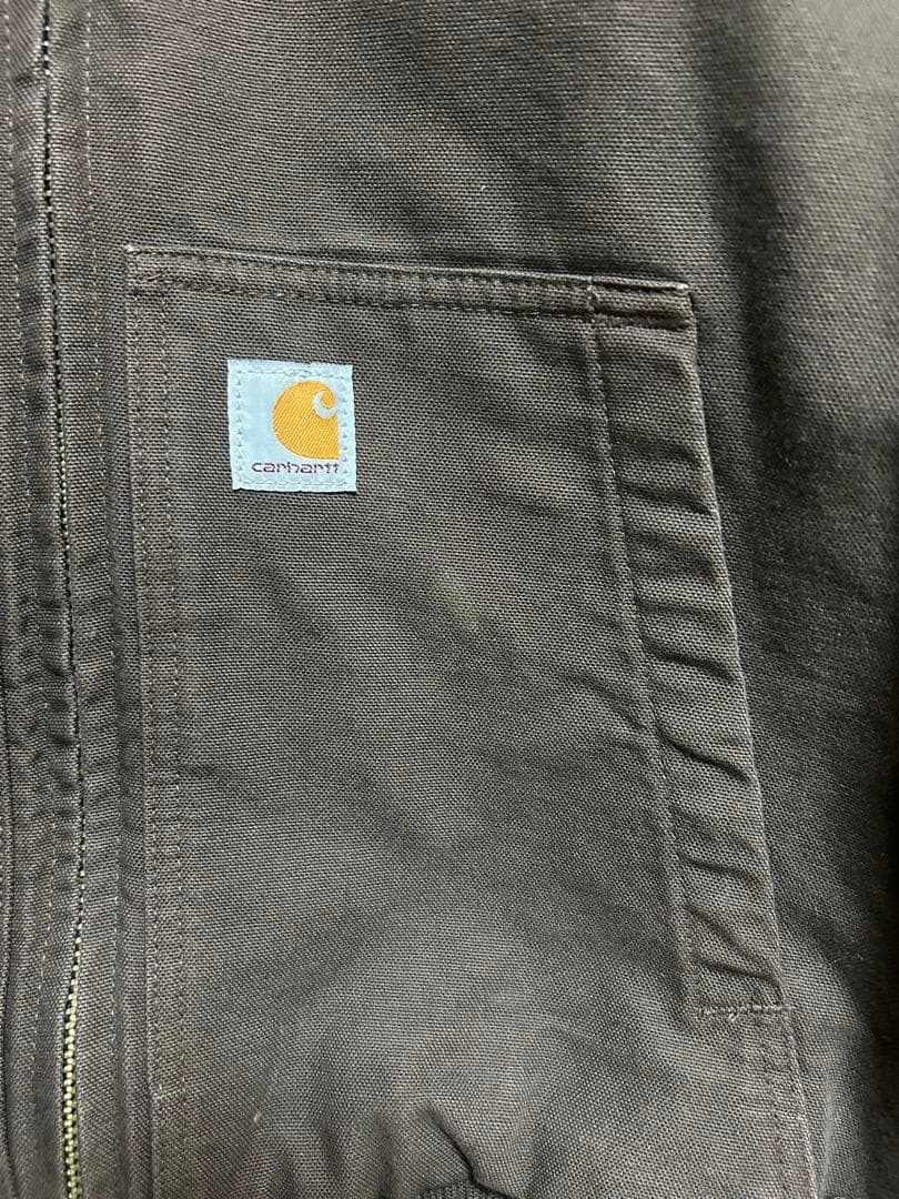 ★Carhartt アクティブジャケットダークブラウン ★XLサイズ