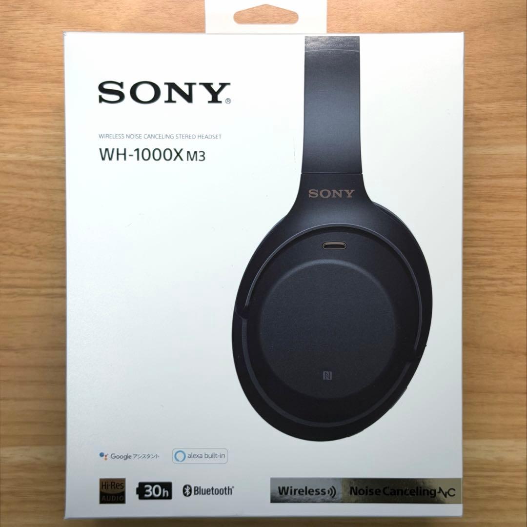 森麗斗SONY WH-1000XM3 ワイヤレスノイズキャンセリングHP